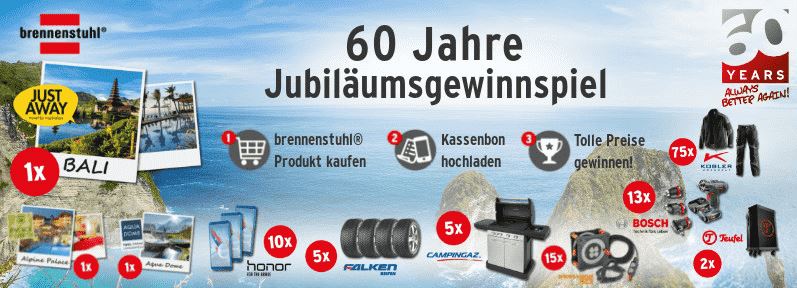 Jubiläumsgewinnspiel