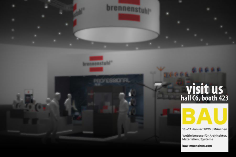 brennenstuhl® auf der Messe BAU 2025