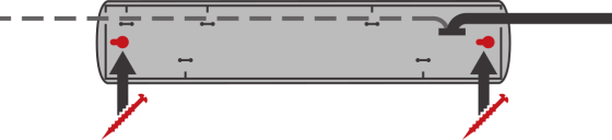 Primera-Line Steckdosenleiste 10-fach schwarz 2m H05VV-F 3G1,0 5-fach schaltbare Steckdosen *CH* - Grafik