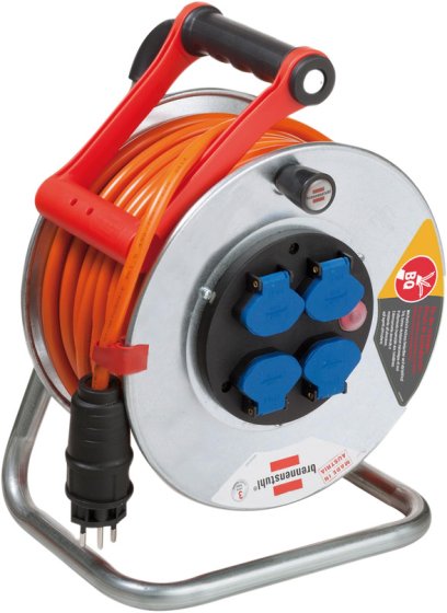 Kabeltrommel SK Garant 240 25m H07BQ-F 3G1,5 orange IP44 - Produktbild