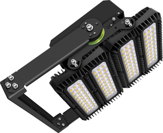 Power LED Strahler "AREA Expert M18" 450W, 61700lm, 5700K, IP66, IK10 - Produktbild