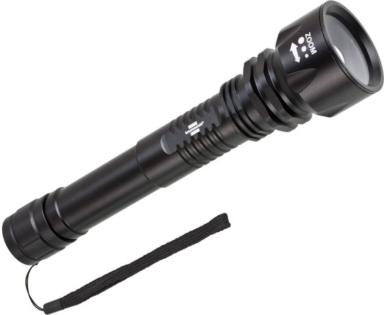 LuxPremium Akku-Fokus-LED-Taschenlampe TL 800 AF, IP67, CREE-LED, 860lm - Produktbild