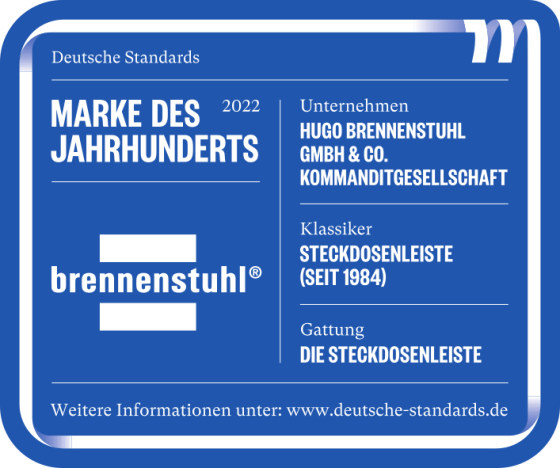 brennenstuhl®estilo Sofa-Steckdose mit Ladefunktion 1xEuro-Steckdose und 2xUSB-Charger anthrazit/grau - Grafik